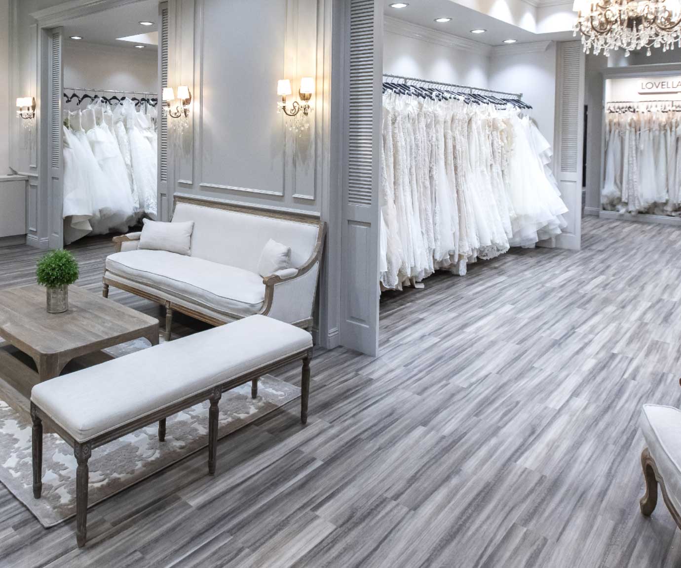 Lovella Bridal Store Interior