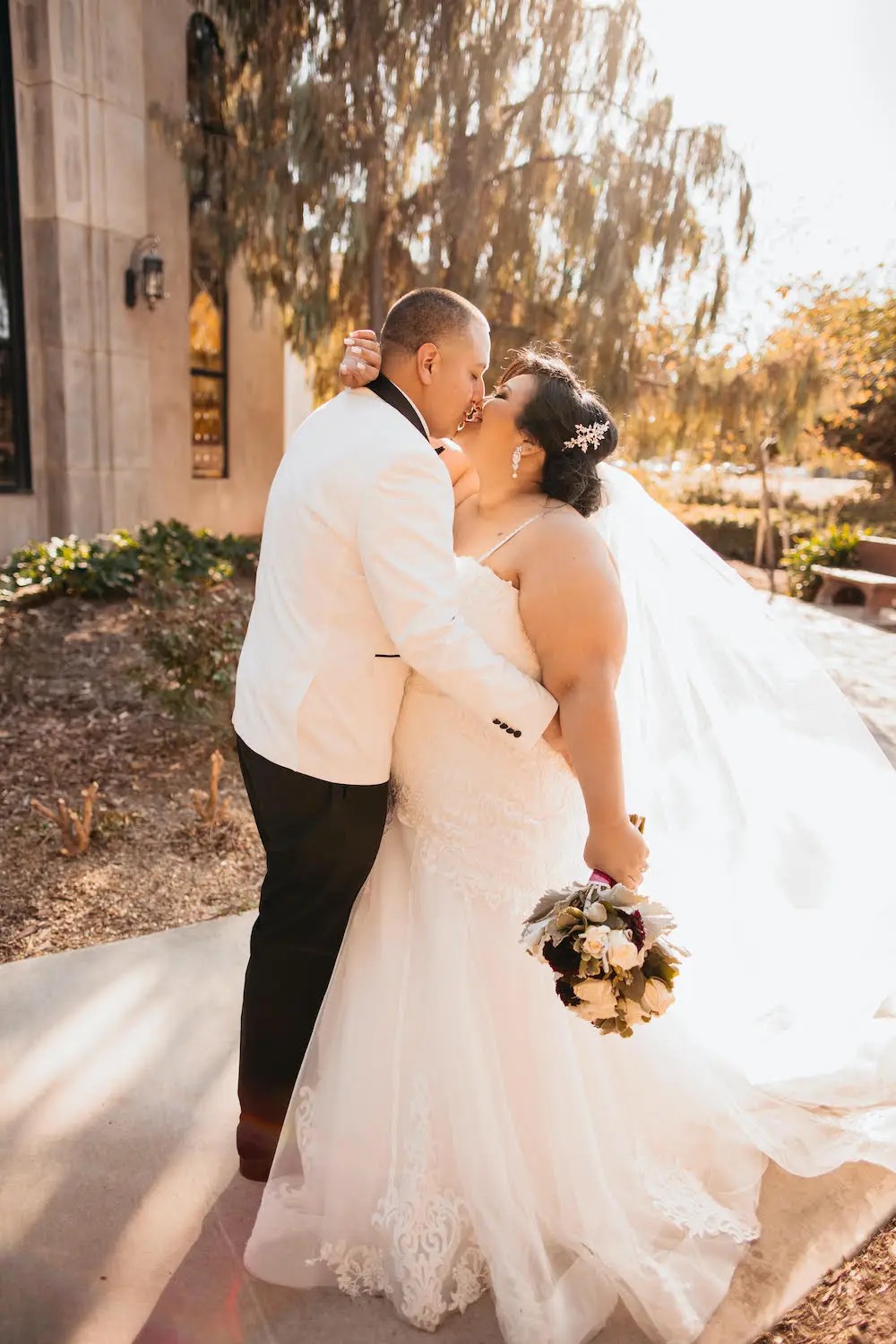 Celeste Gets Married Wearing Essense of Australia Plus. Desktop Image