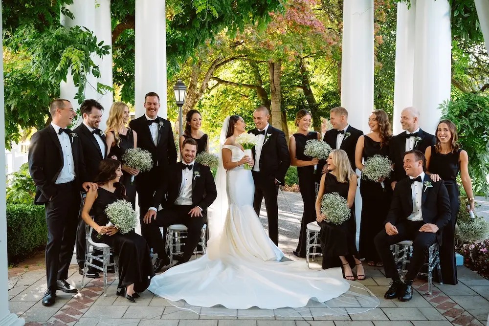 Jacqualyn Gets Married Wearing Leah Da Gloria For Oregon Wedding. Desktop Image