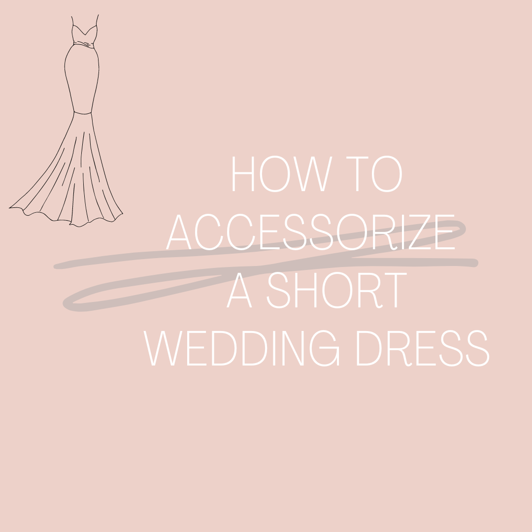 How to Accessorize a Short Wedding Dress Image