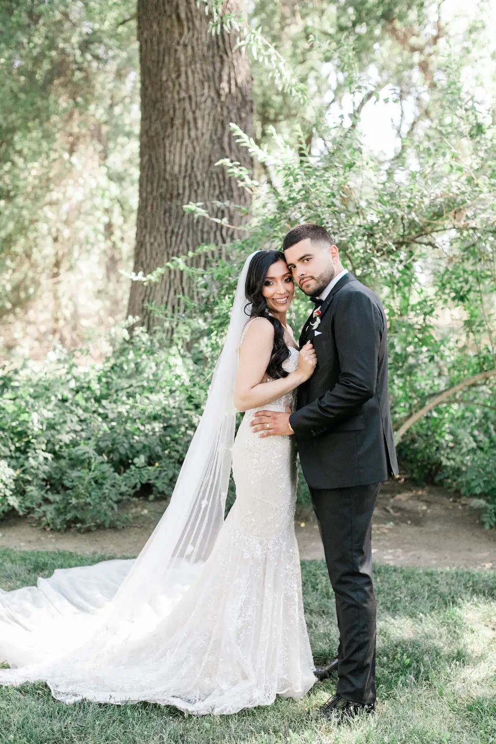 Yuli Marries Andres Wearing Berta Privee. Desktop Image