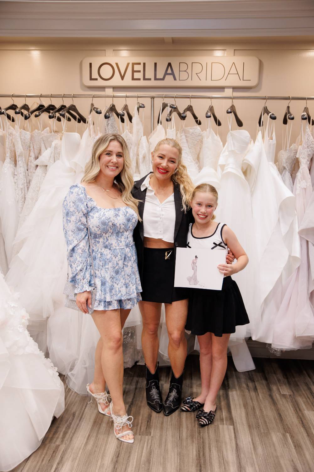 hayley paige designer wedding dress event at lovella bridal