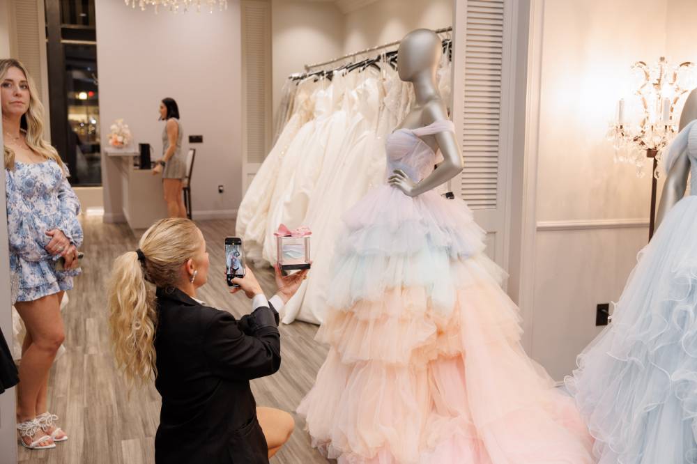 hayley paige designer wedding dress event at lovella bridal