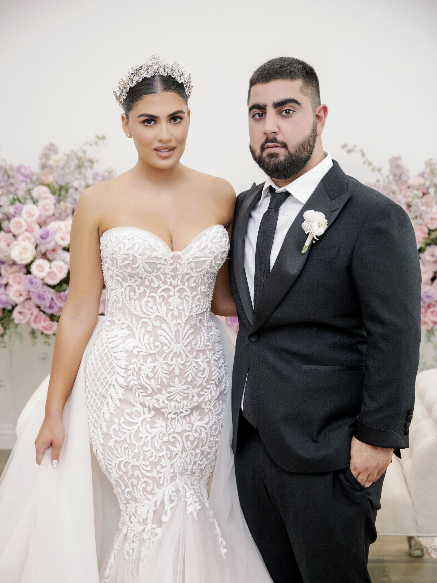 Our #Lovellabride Nina, Wearing Leah Da Gloria, Marries Sarkis!. Desktop Image