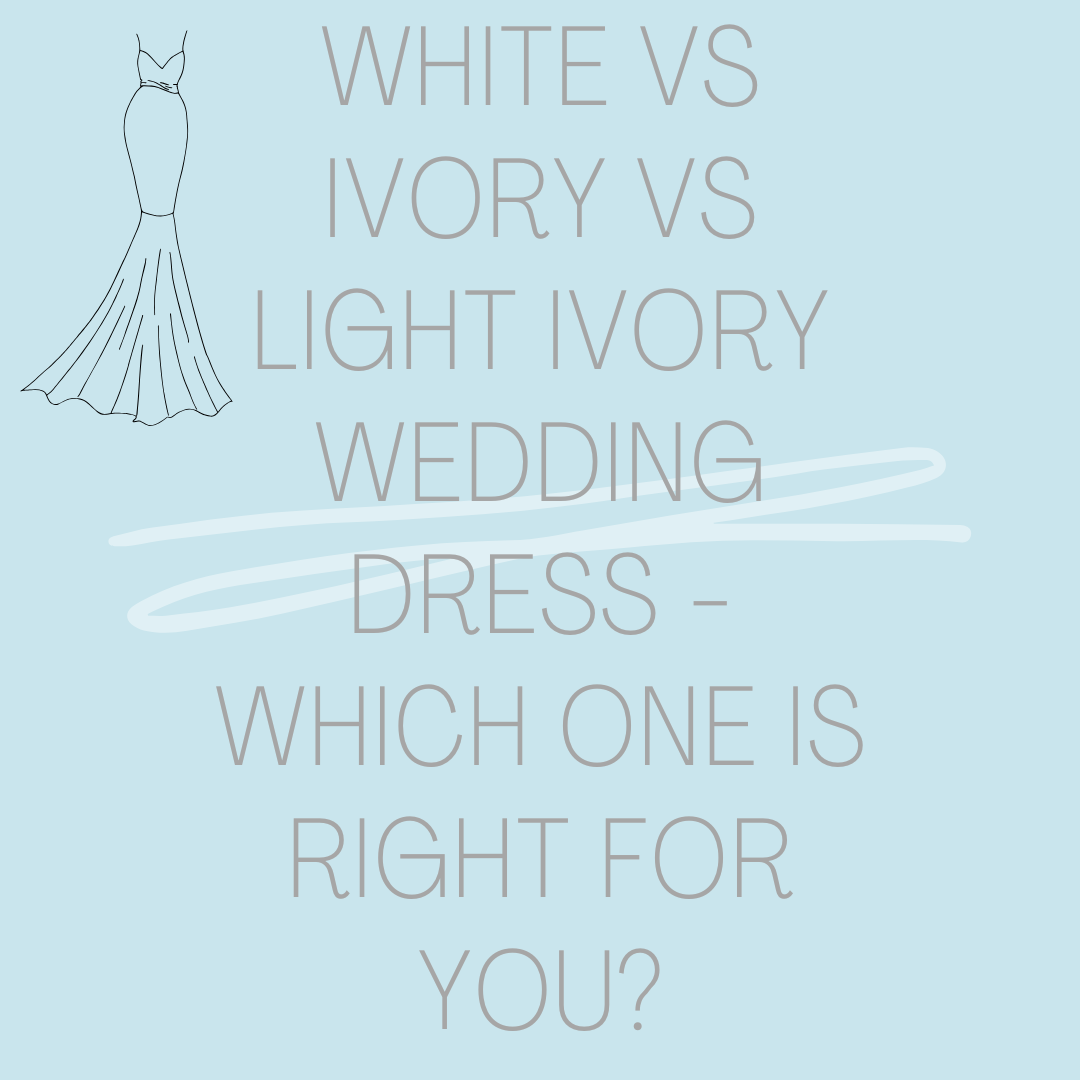 White vs Ivory vs Light Ivory Wedding Dress: Which One Is Right For You?. Mobile Image