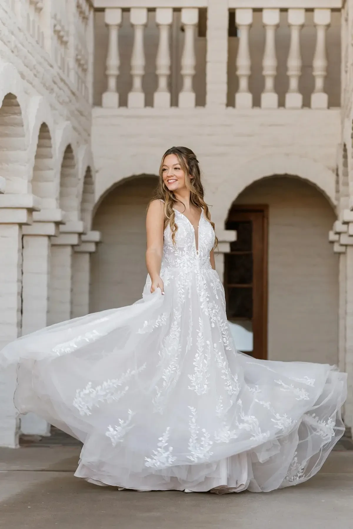Bridal Gowns That Move Beautifully in Real Life. Mobile Image