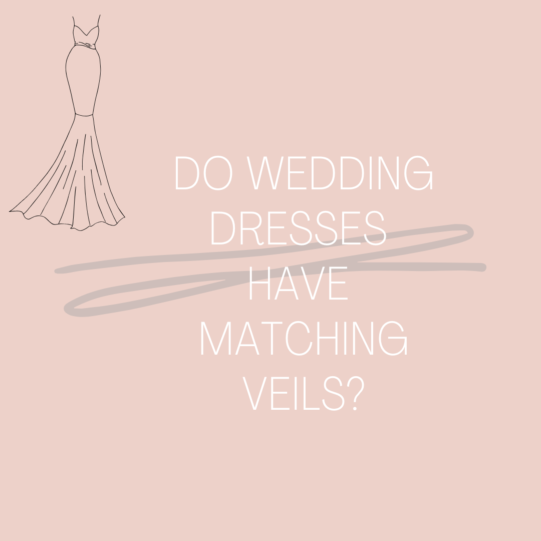 Do Wedding Dresses Have Matching Veils? Image