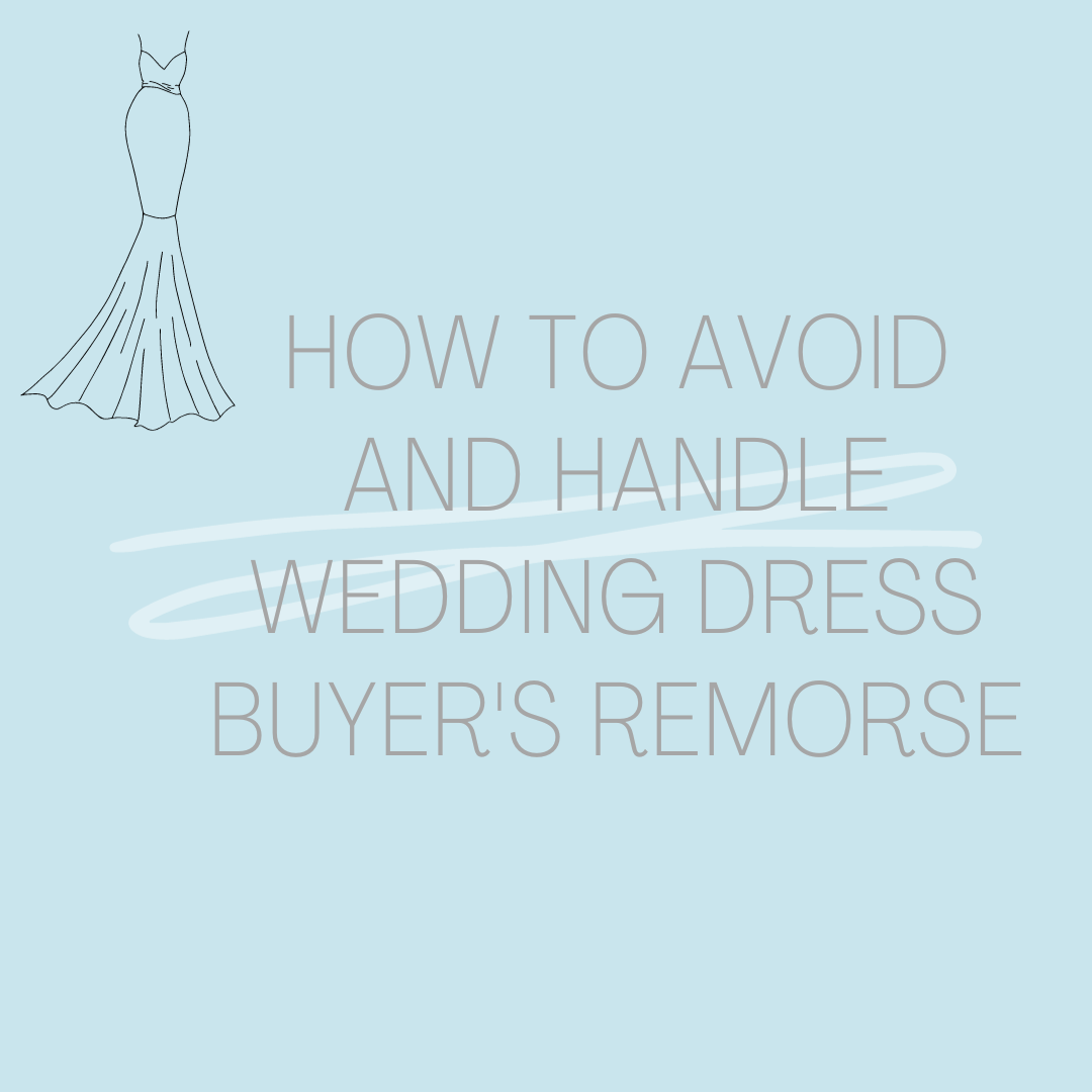 How To Avoid Wedding Dress Buyer's Remorse Image