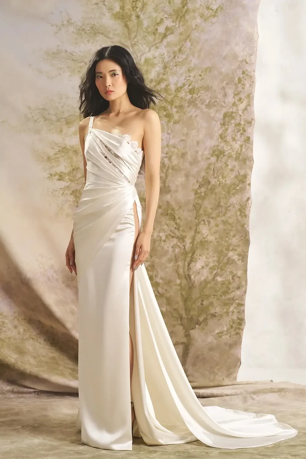 Trending Wedding Dresses: Manipulated Fabrics. Desktop Image