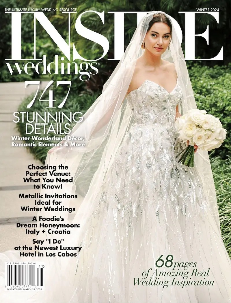 Opulent Lake Tahoe Wedding Featured In Inside Weddings. Mobile Image