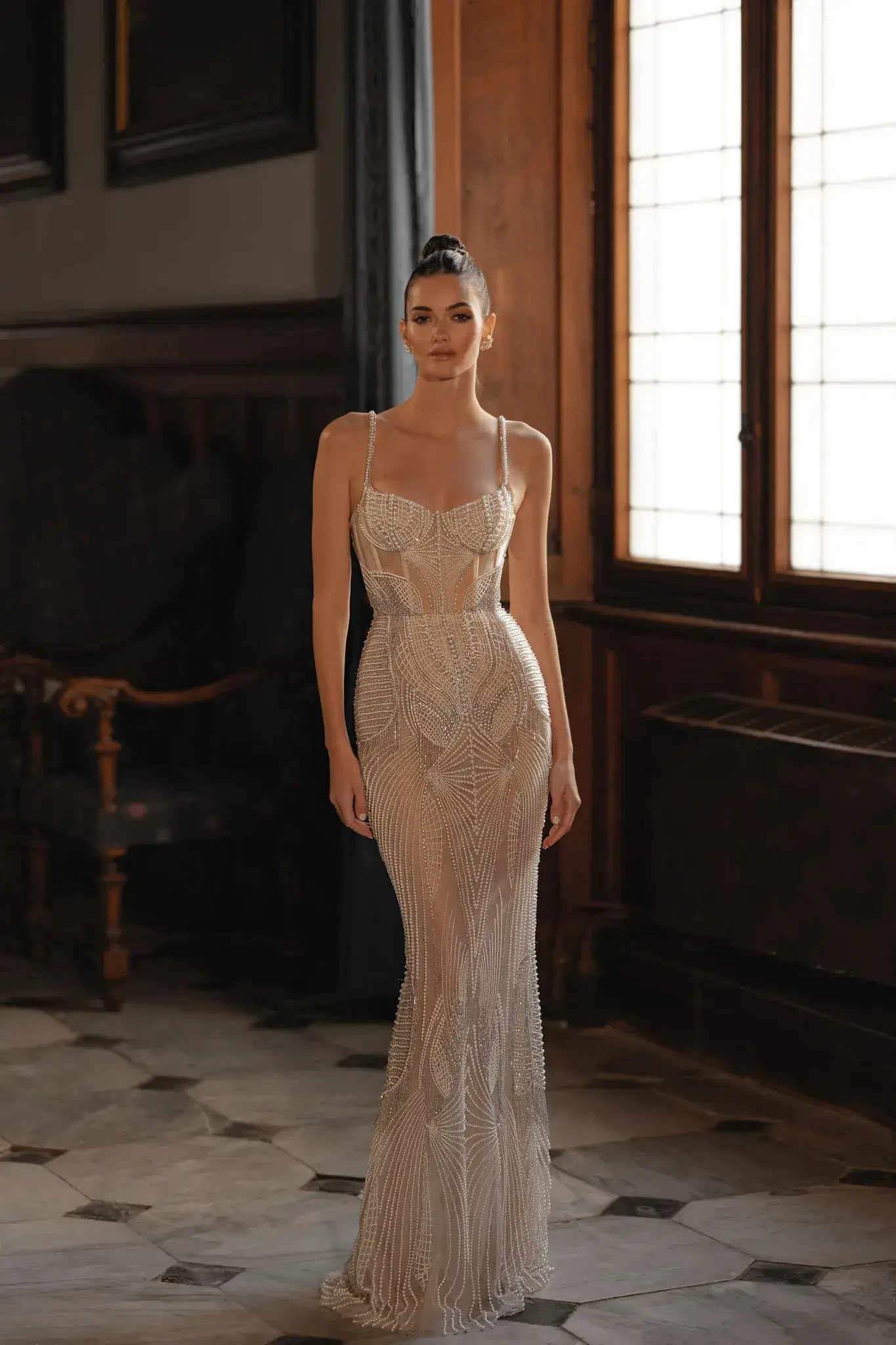 Trending Bridal Style: Bold Beading and Sparkle Bridal Gowns Image