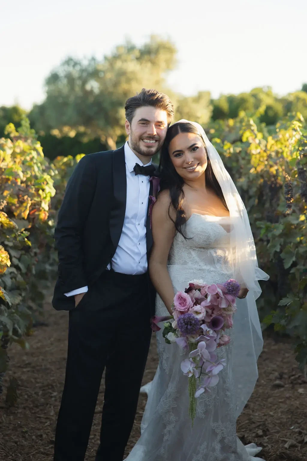 Gaby Wears a Romantic Lace Martina Liana Wedding Dress Image
