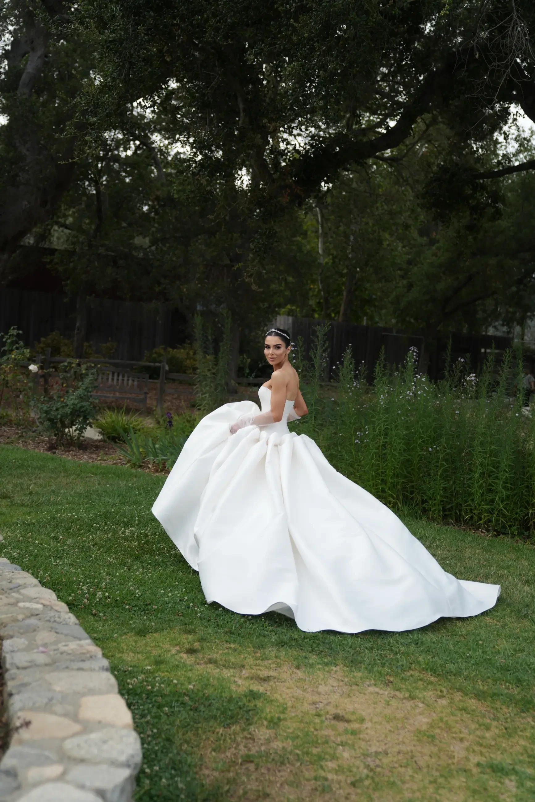 Brabion Wears a Sculptural Ball Gown Wedding Dress Image