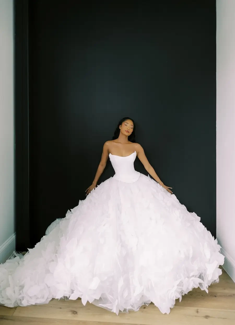 Actress Pepi Sonuga Marries Zachariah Rogers in Ines Di Santo Image