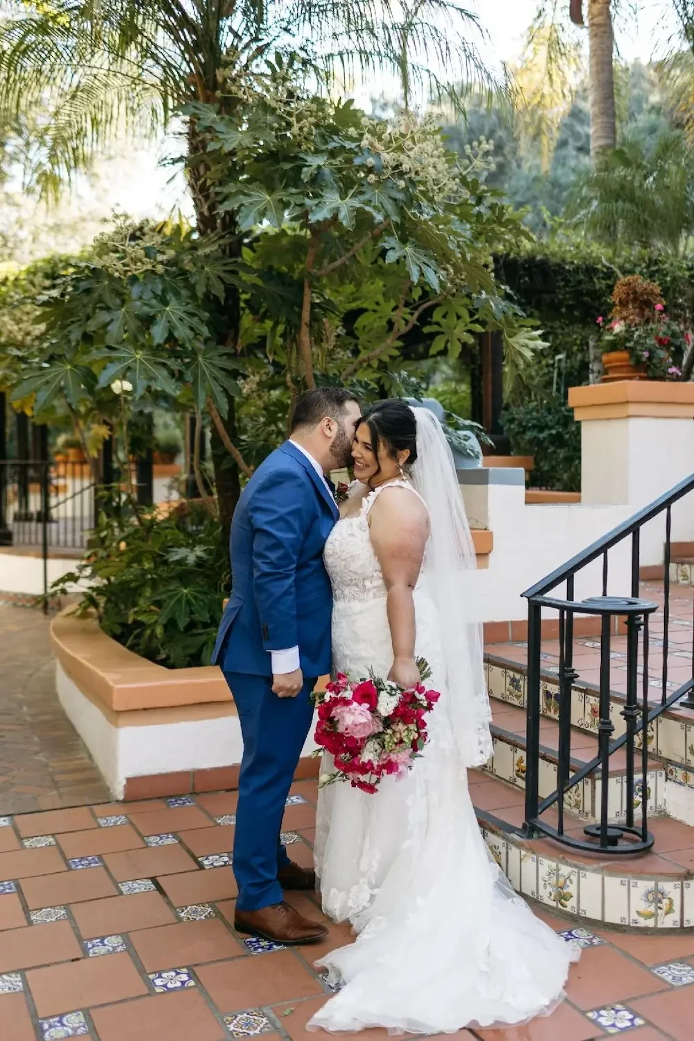 Taylor Wears Floral Lace Wedding Dress With Straps Image
