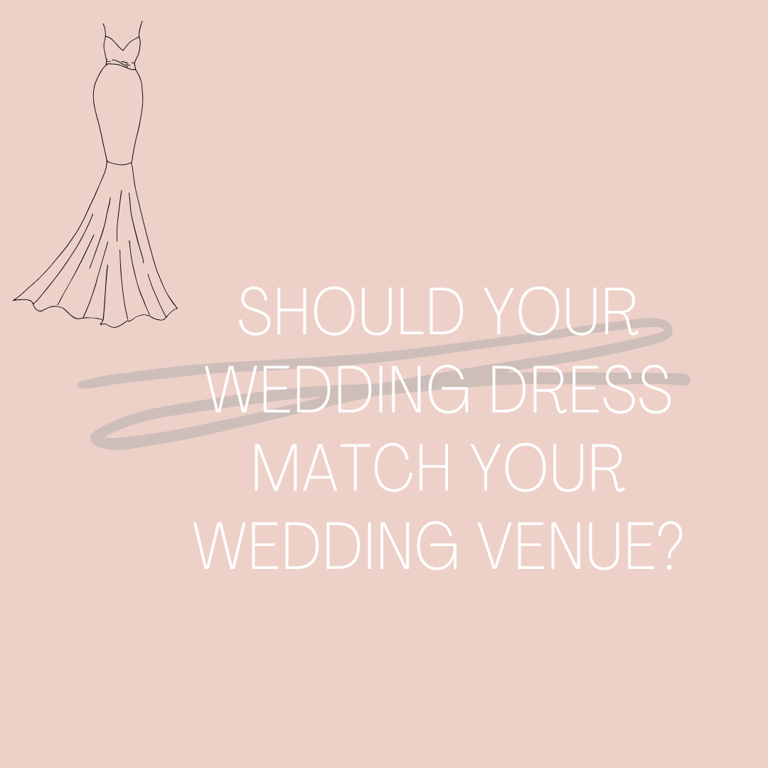 Should Your Wedding Dress Match Your Wedding Venue? Image