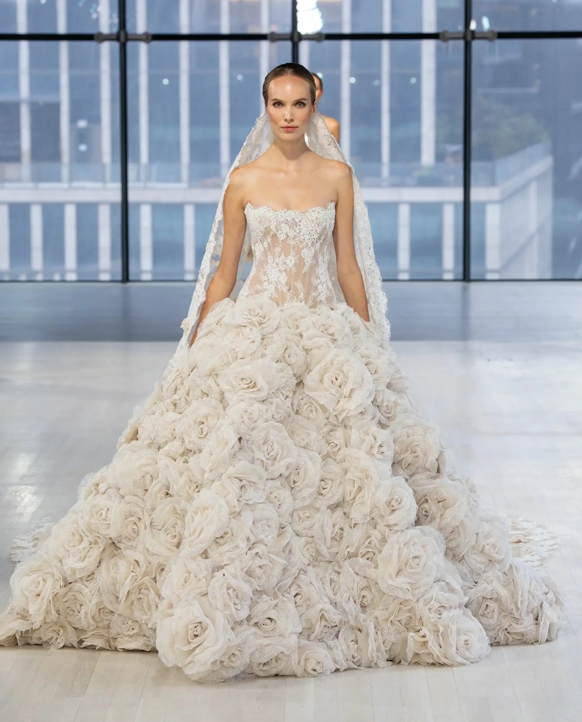 Trending Bridal Style Inspiration: Bold Florals Image