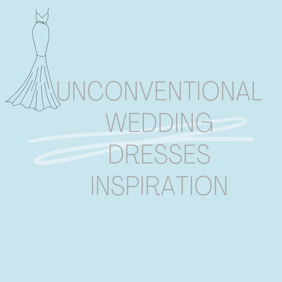 Unconventional Wedding Dress Inspiration Image