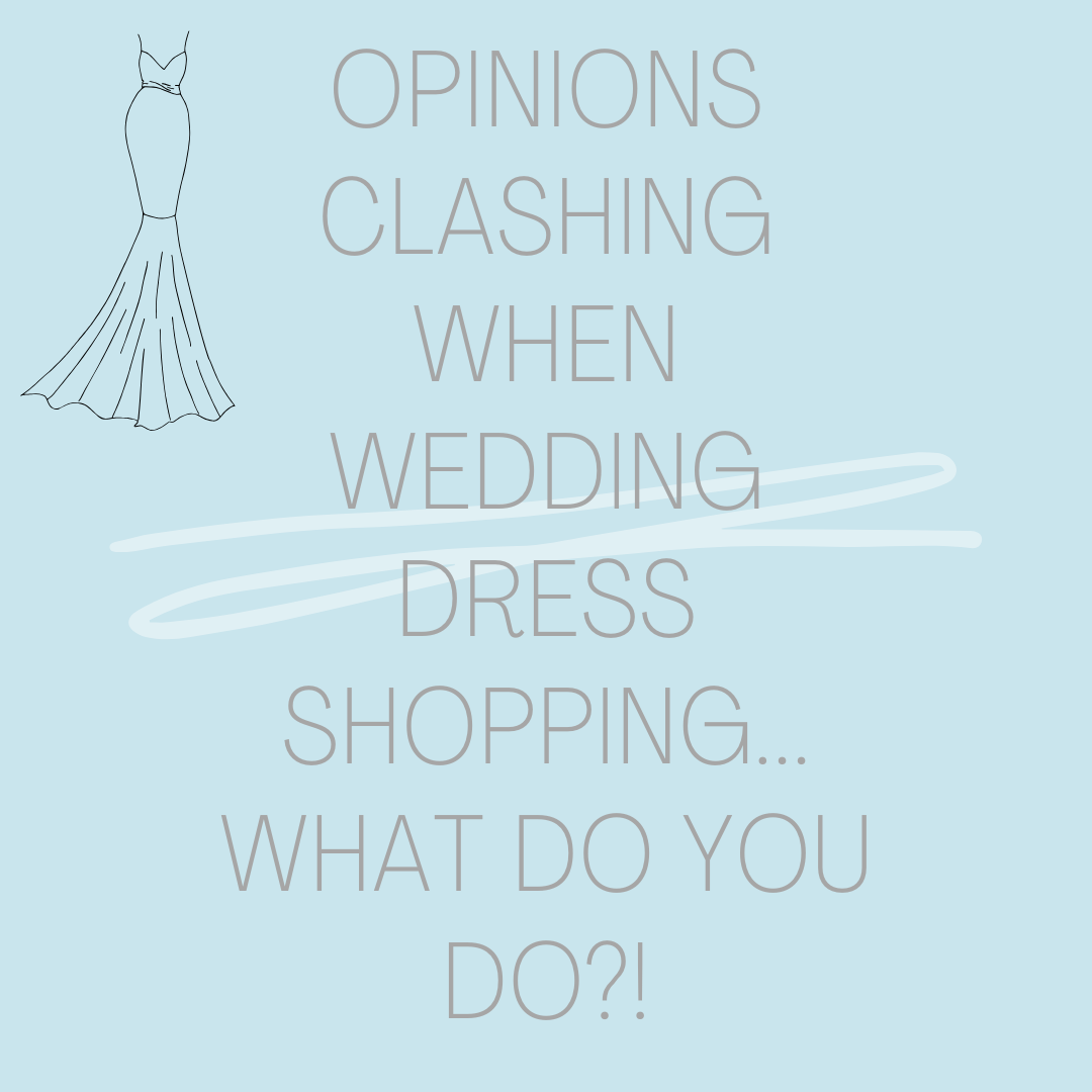 Opinions Clashing When Wedding Dress Shopping… What Do You Do?! Image