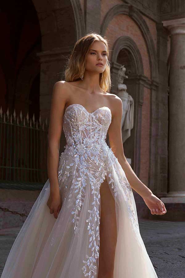 Model wearing a Bridal Collection Gown