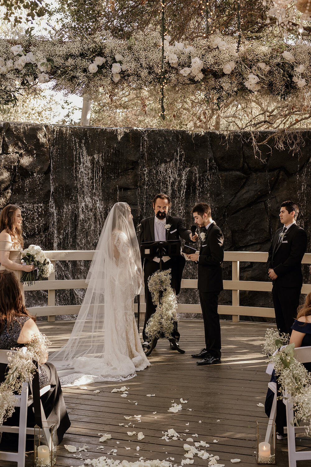 long sleeve lace wedding dress - Stephen Yearik from Lovella Bridal in LA