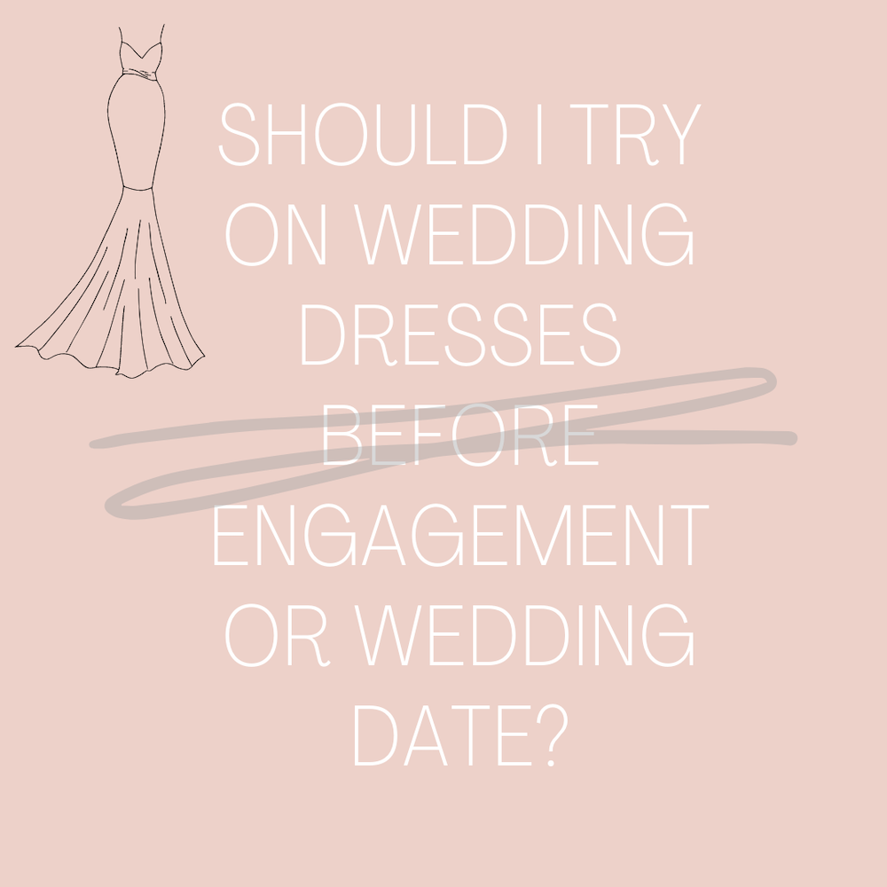 Should I Try On Wedding Dresses Before Being Engaged or Having a Wedding Date?. Desktop Image
