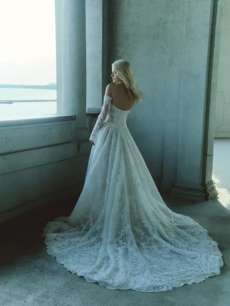 rivini long sleeve wedding dress Rivini by Rita Vinieris | Lovella Bridal - Dahlia