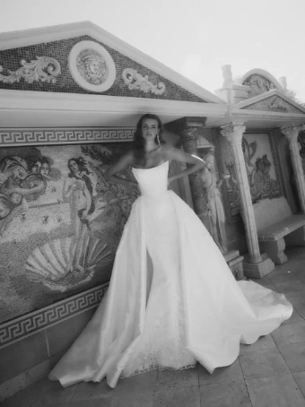 Leah Da Gloria Bridal Marie + Overskirt #4 thumbnail