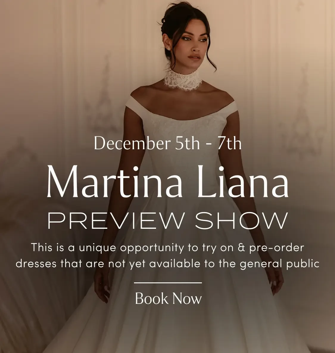 Martina Liana Preview Show at Lovella Bridal