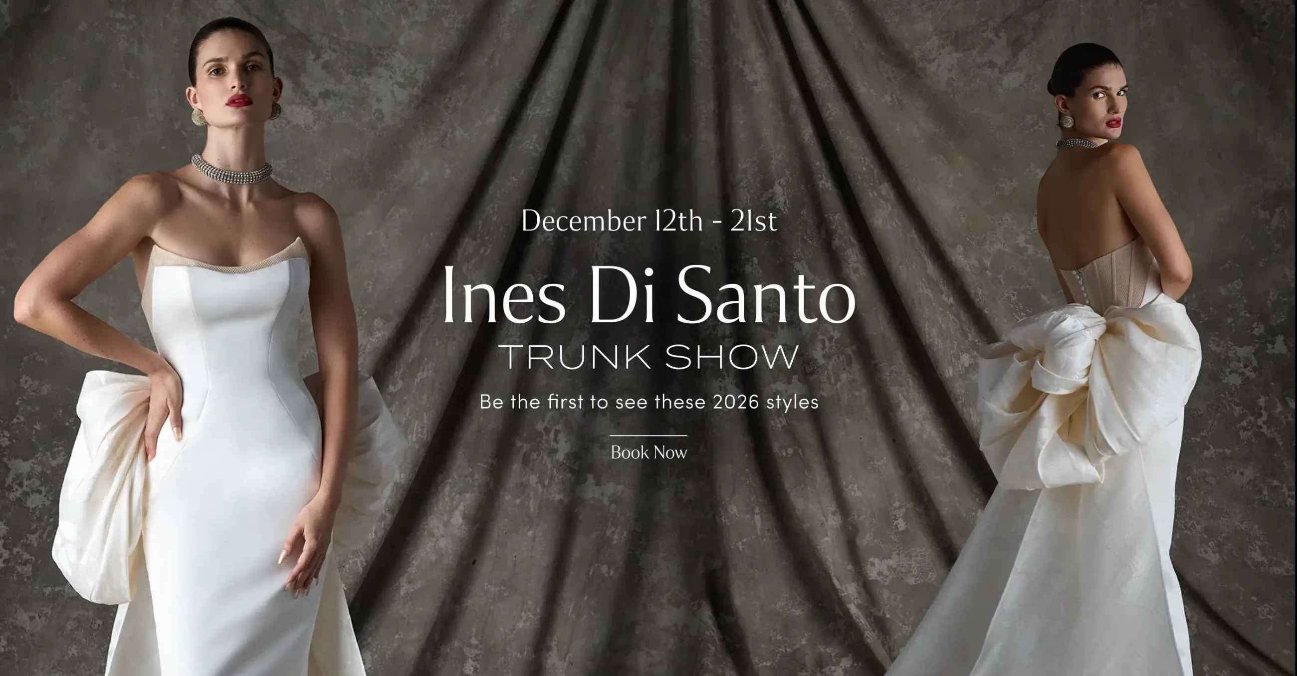 Ines Di Santa Trunk Show at Lovella Bridal in Los Angeles, CA