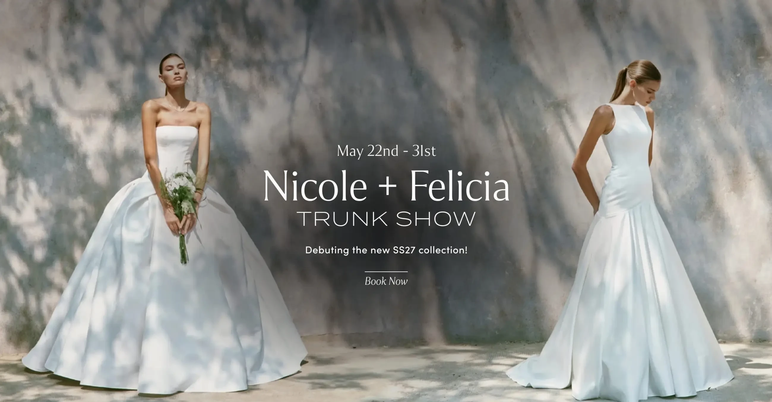 Nicole + Felicia Trunk Show at Lovella Bridal in Los Angeles