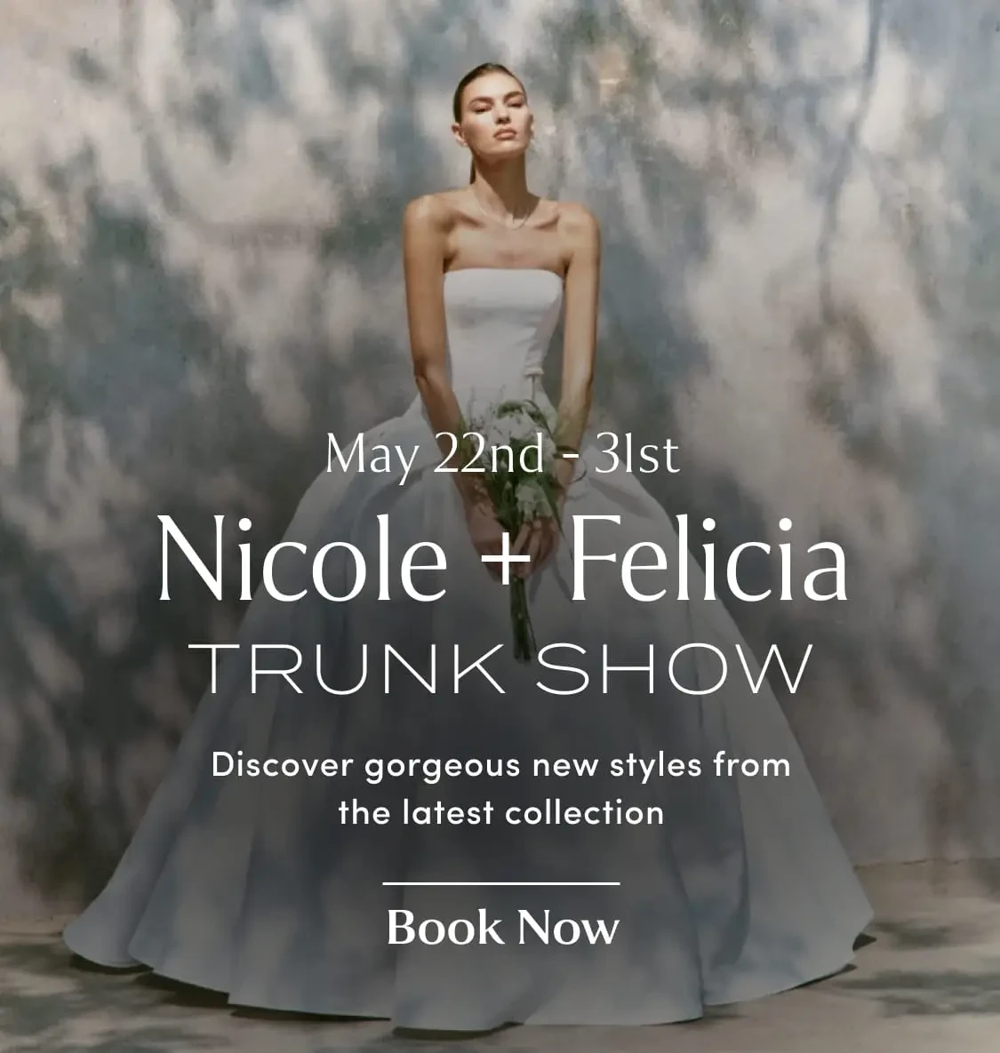 Nicole + Felicia Trunk Show at Lovella Bridal in Los Angeles