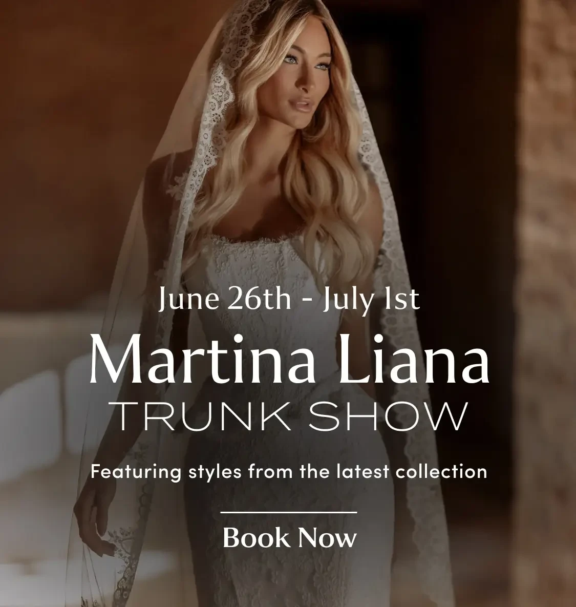 Martina Liana trunk show at Lovella Bridal