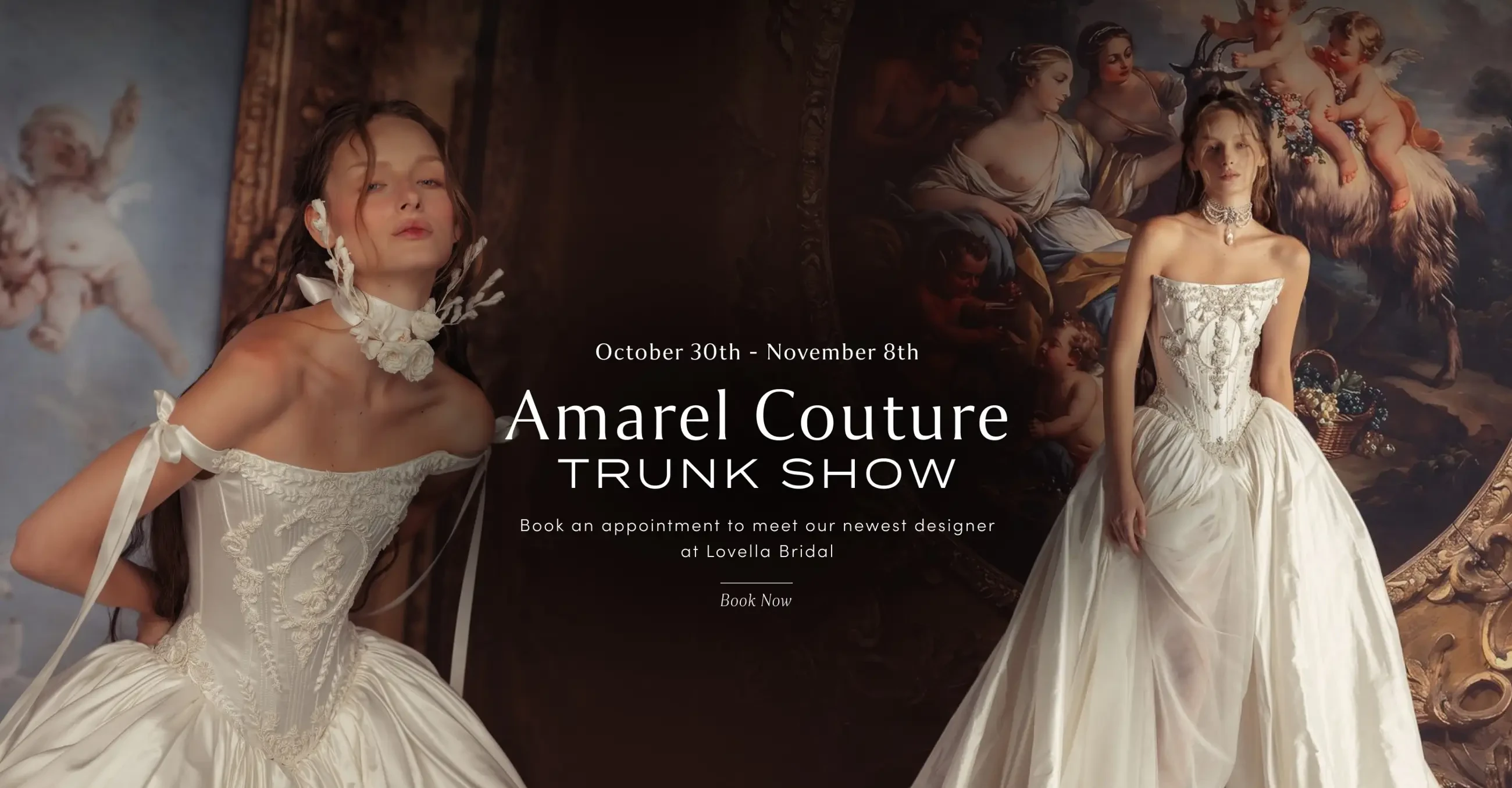 Amarel Couture Trunk Show at Lovella Bridal